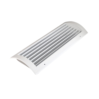 EMT-R-U Tek Sıra Kanatlı Yuvarlak Kanal Menfezi Dampersiz